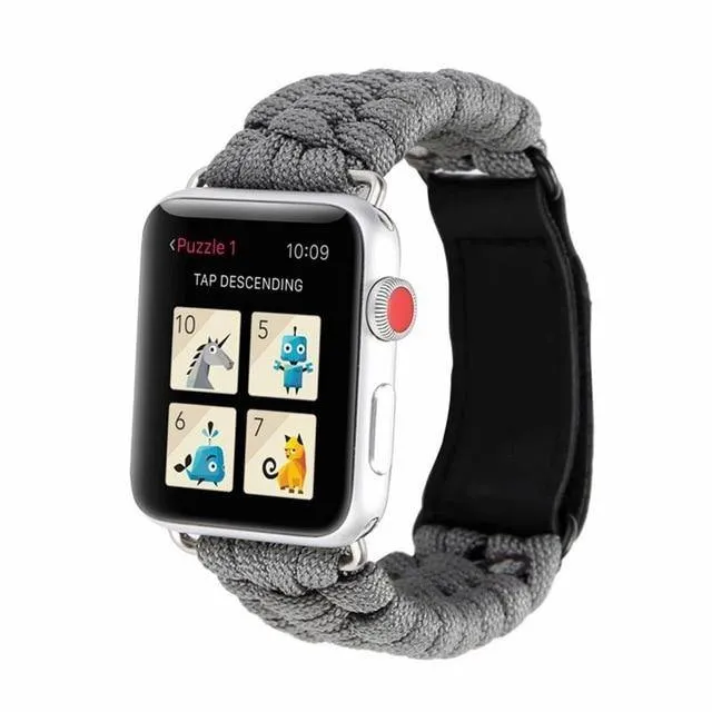 Outdoors Survival Rope Strap For Apple Watch