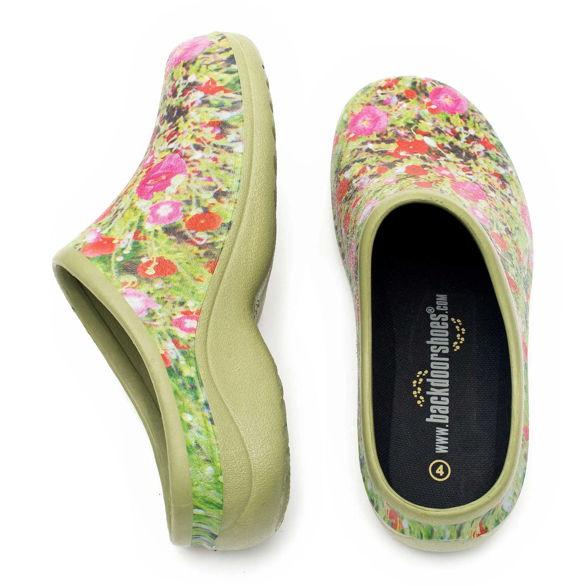 Poppy Explosion Original Women's Clogs