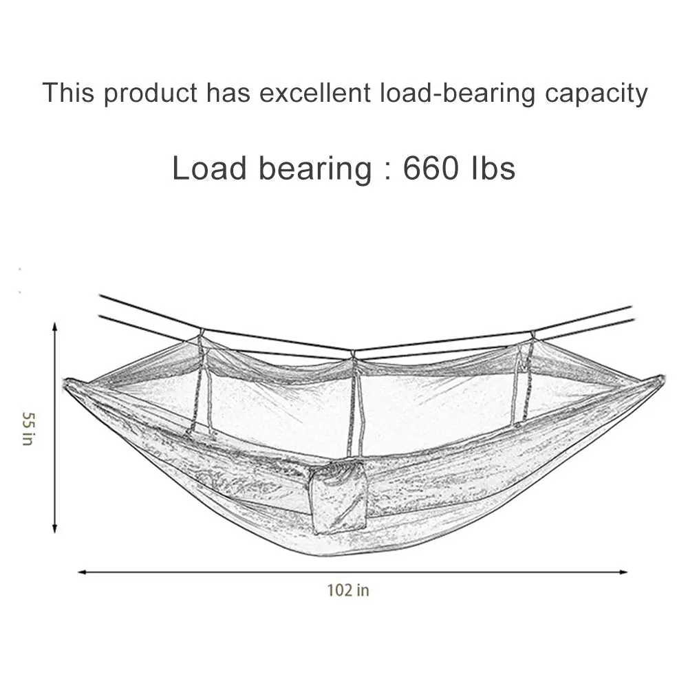 Portable Camping Hammock - Bihuo