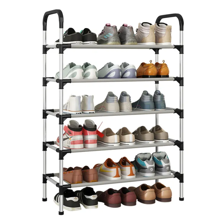 Portable Storage Shoe Rack Shoe Holder 5 Tiers