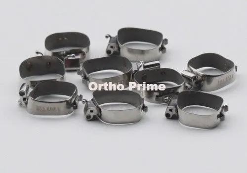 Prewelded 1st Molar Band with Double Tubes, MBT*, 0.018", Non-Convertible, With Cleats