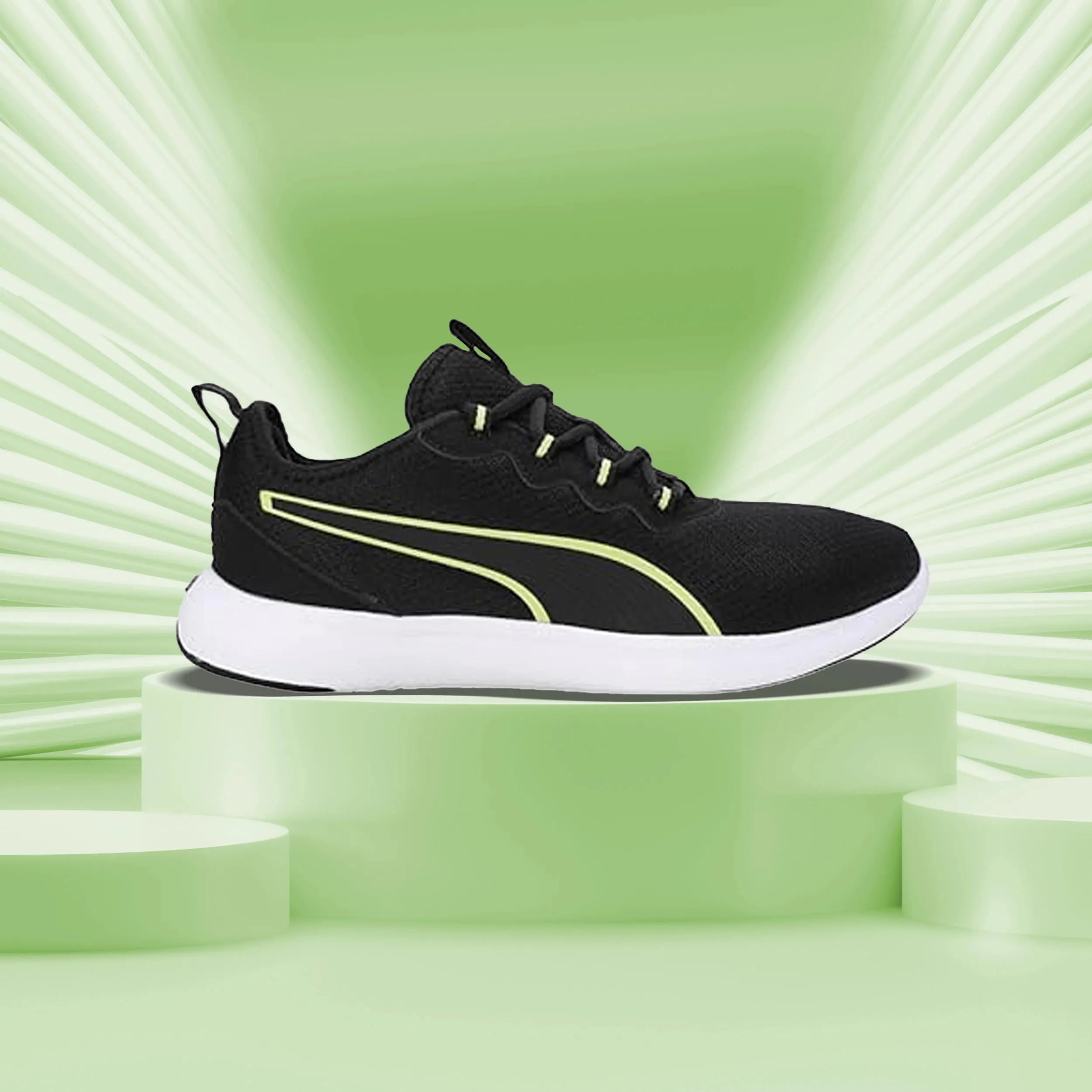 Puma Softride Ultra Snug Men's Running Shoes Black - 31075903
