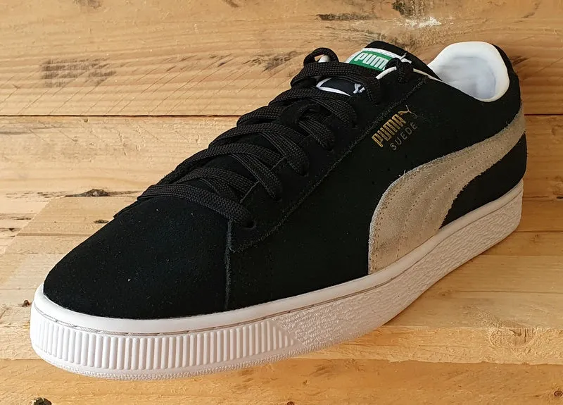 Puma Suede Classic Low Trainers UK10/US11/EU44.5 374915-01 Black/White