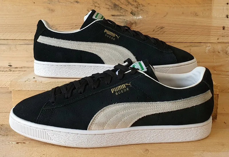 Puma Suede Classic Low Trainers UK10/US11/EU44.5 374915-01 Black/White