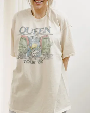 Queen 1980 Tour Licensed Graphic Tee