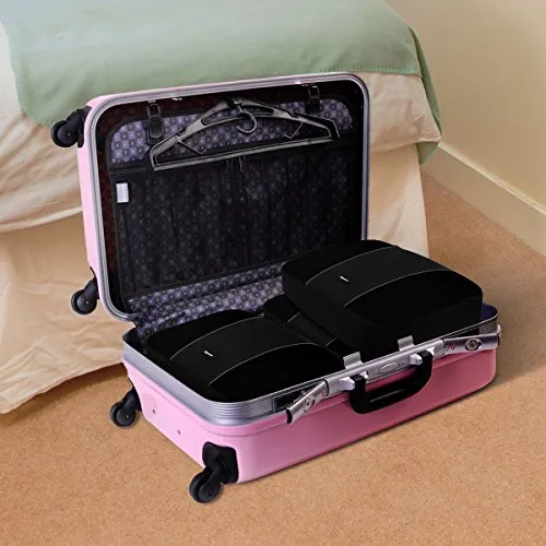 Ryaco Packing Cubes 3 Piece Sets Travel Home Storage Organisers Luggage Compression Pouches Great