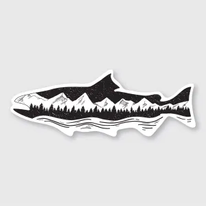 Salmon Sticker