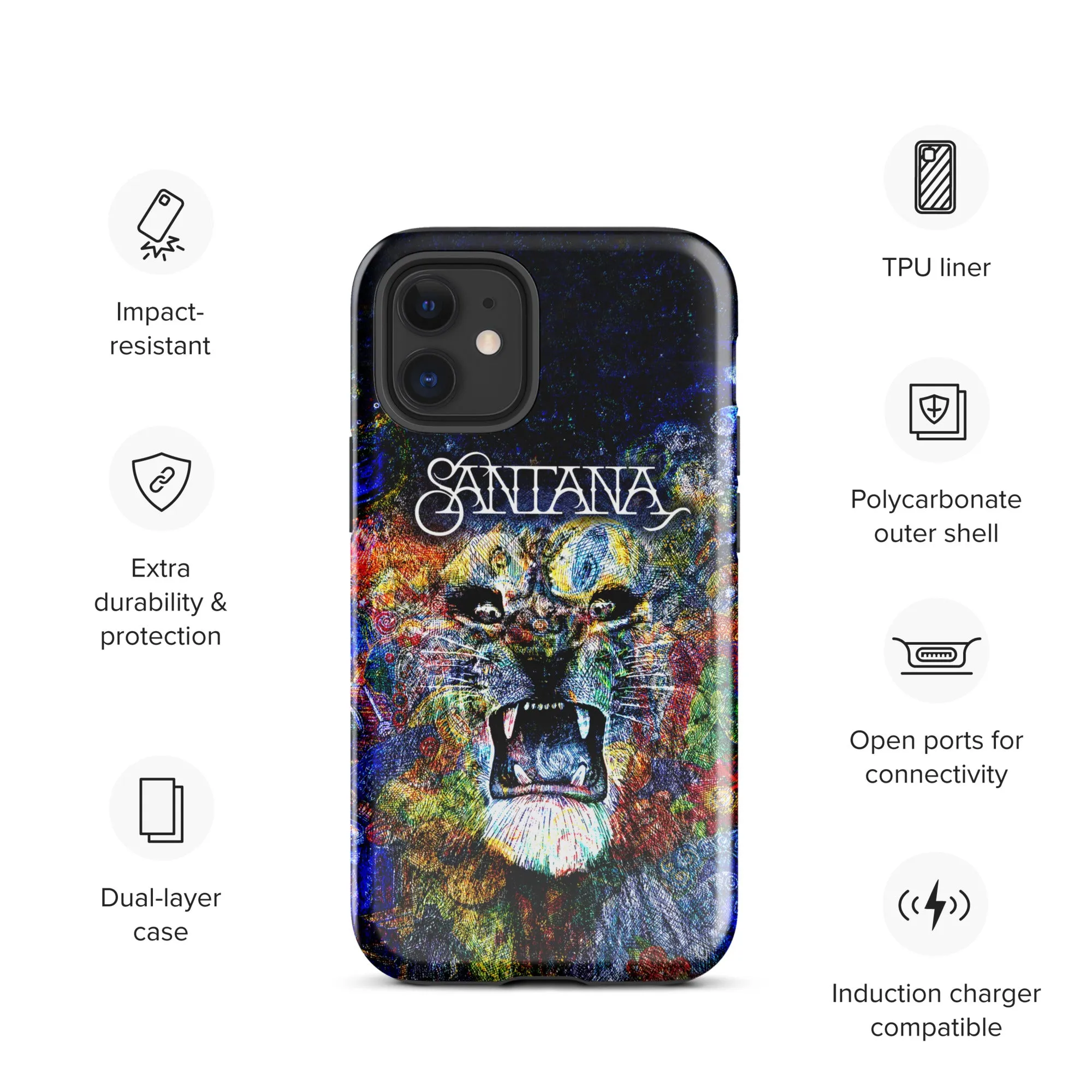 Santana Lion - Tough Case for iPhone®