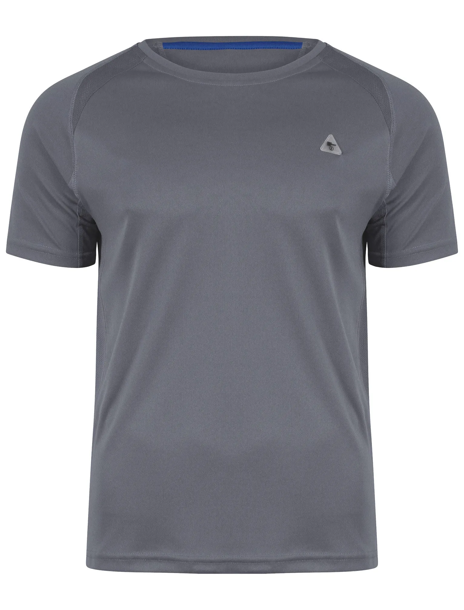 Satriano Mesh Insert Top in Grey - Dissident