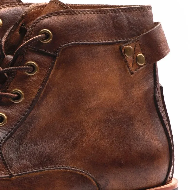Sawyer™ - Rugged Leather High-Top