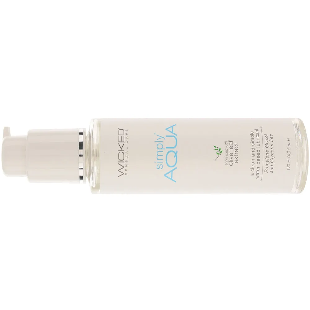 Simply Aqua Lube 4oz / 120ml