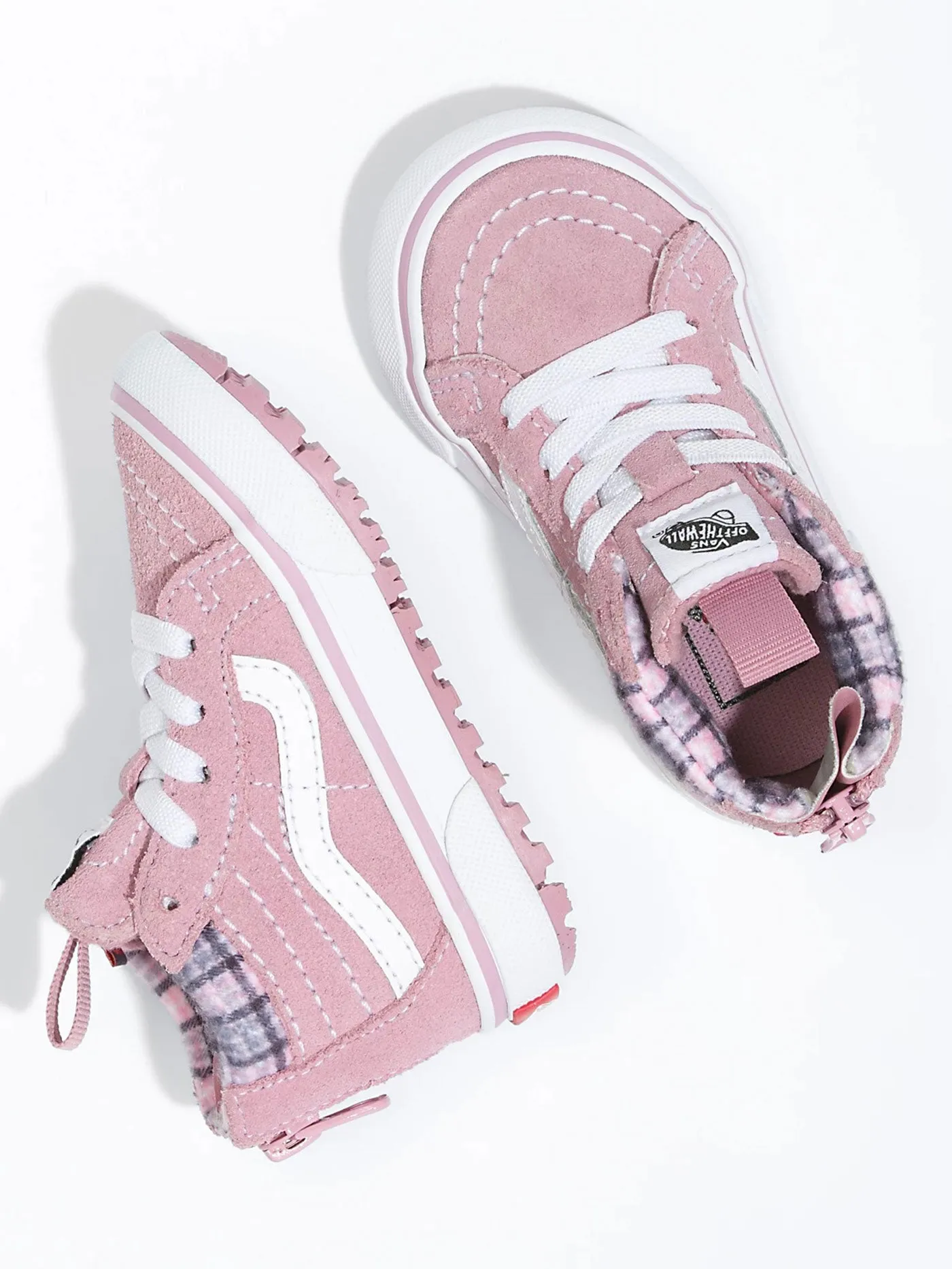 SK8-HI Zip MTE-1 Lilas Winter Shoes (Little Kids)