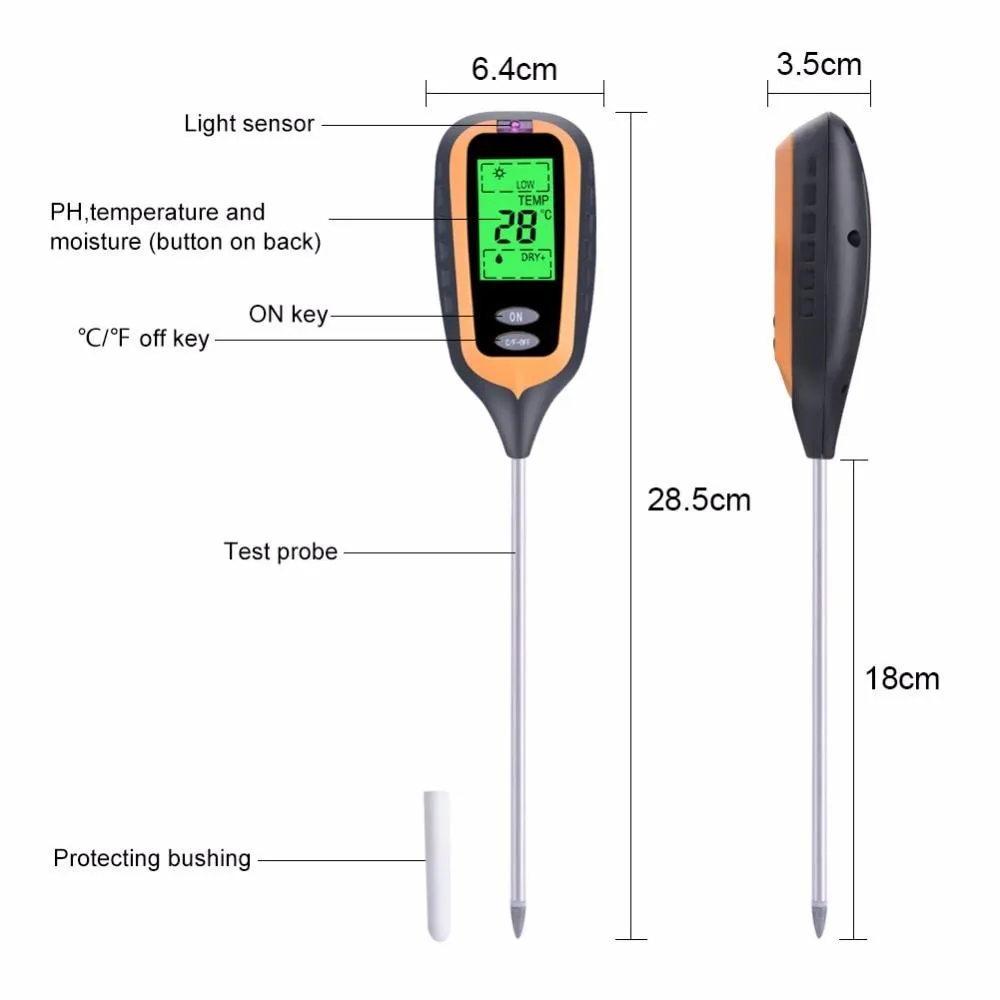 Soil Moisture Water Meter For Plants