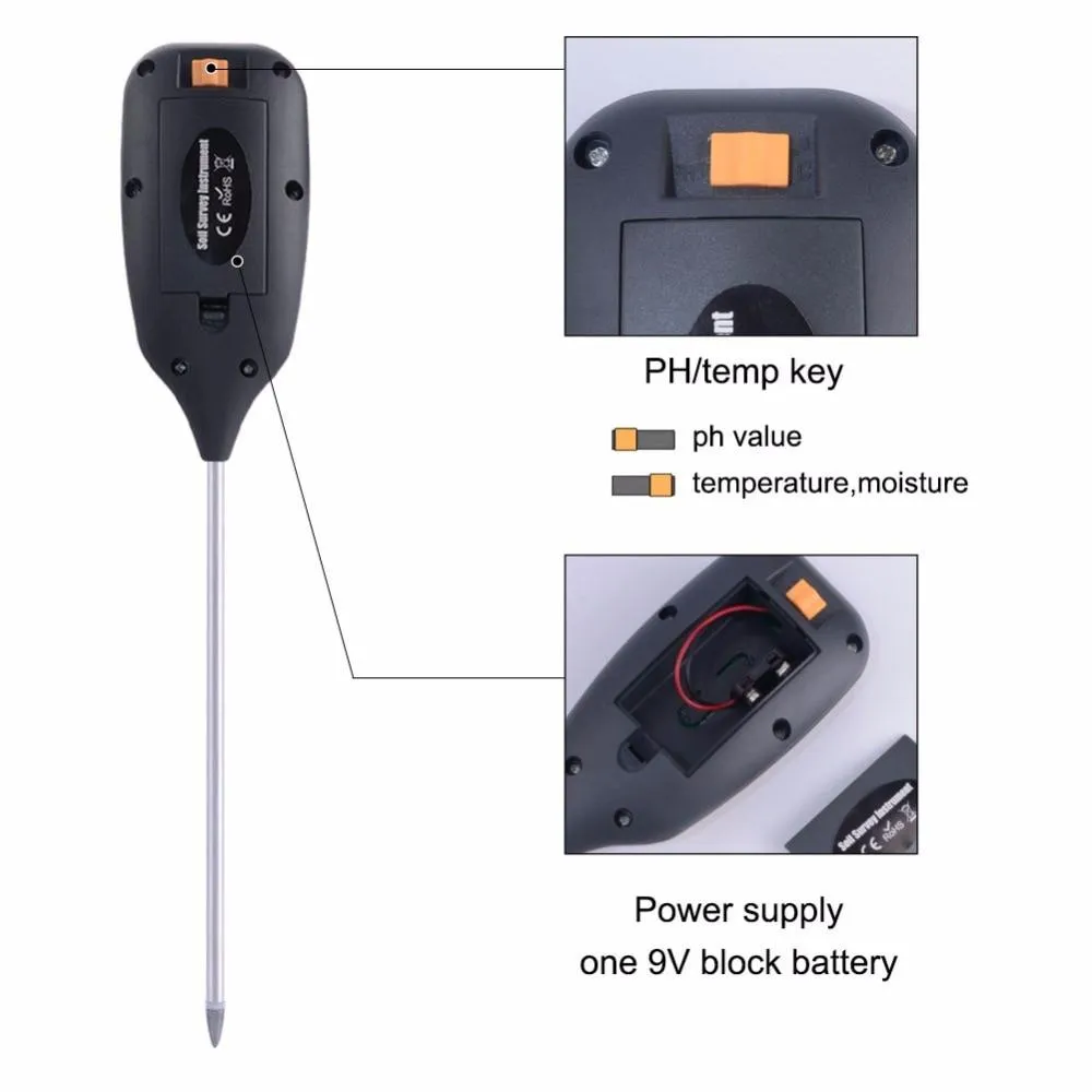 Soil Moisture Water Meter For Plants