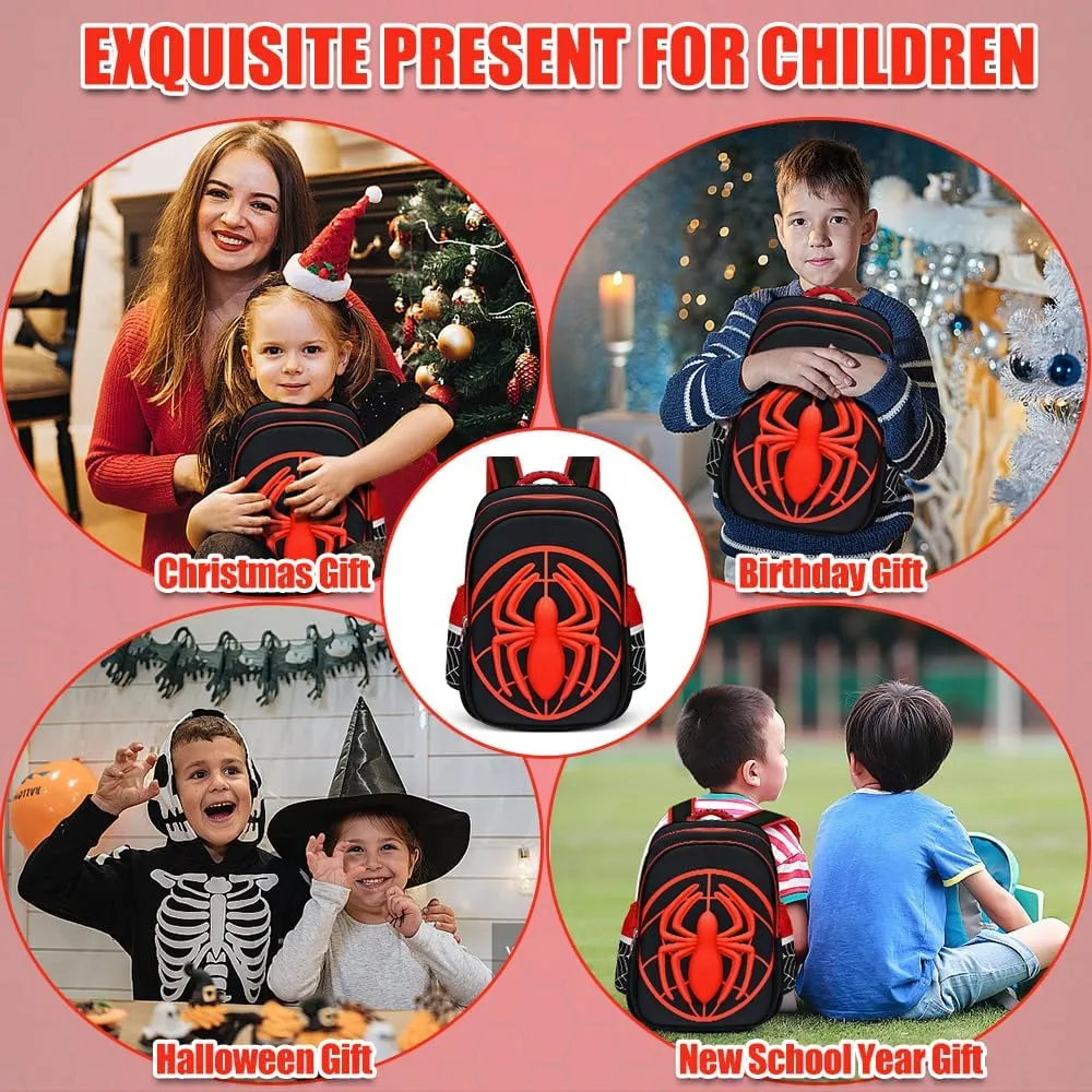 Spiderman Super Hero Cartoon Schoolbag