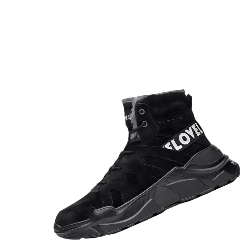Stay Warm & Rugged with These Men's Winter Snow Boots! 🌨️💥