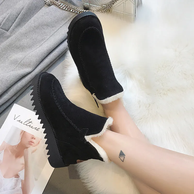 Suede Marten Boots