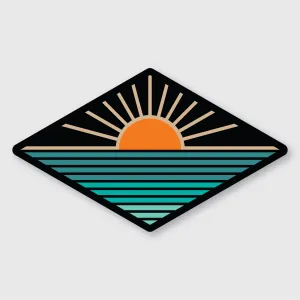 Sunset Diamond Sticker