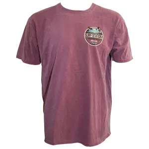 Surf Station Deuce Men's S/S T-Shirt - Maroon
