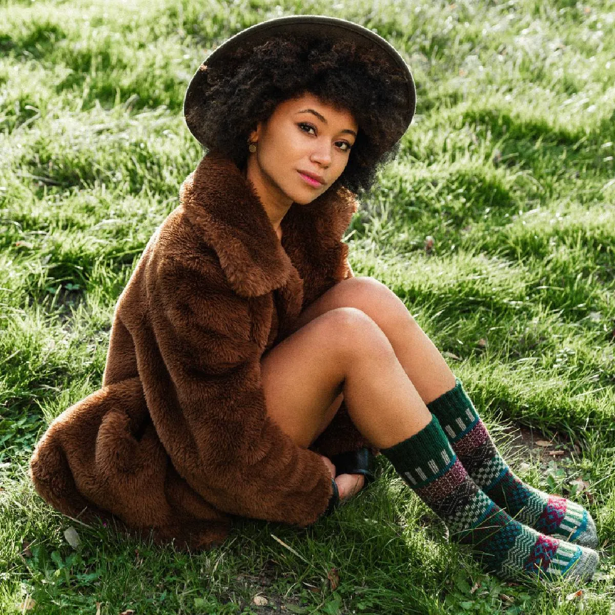 Svea Fair Isle Nordic Woollen Socks