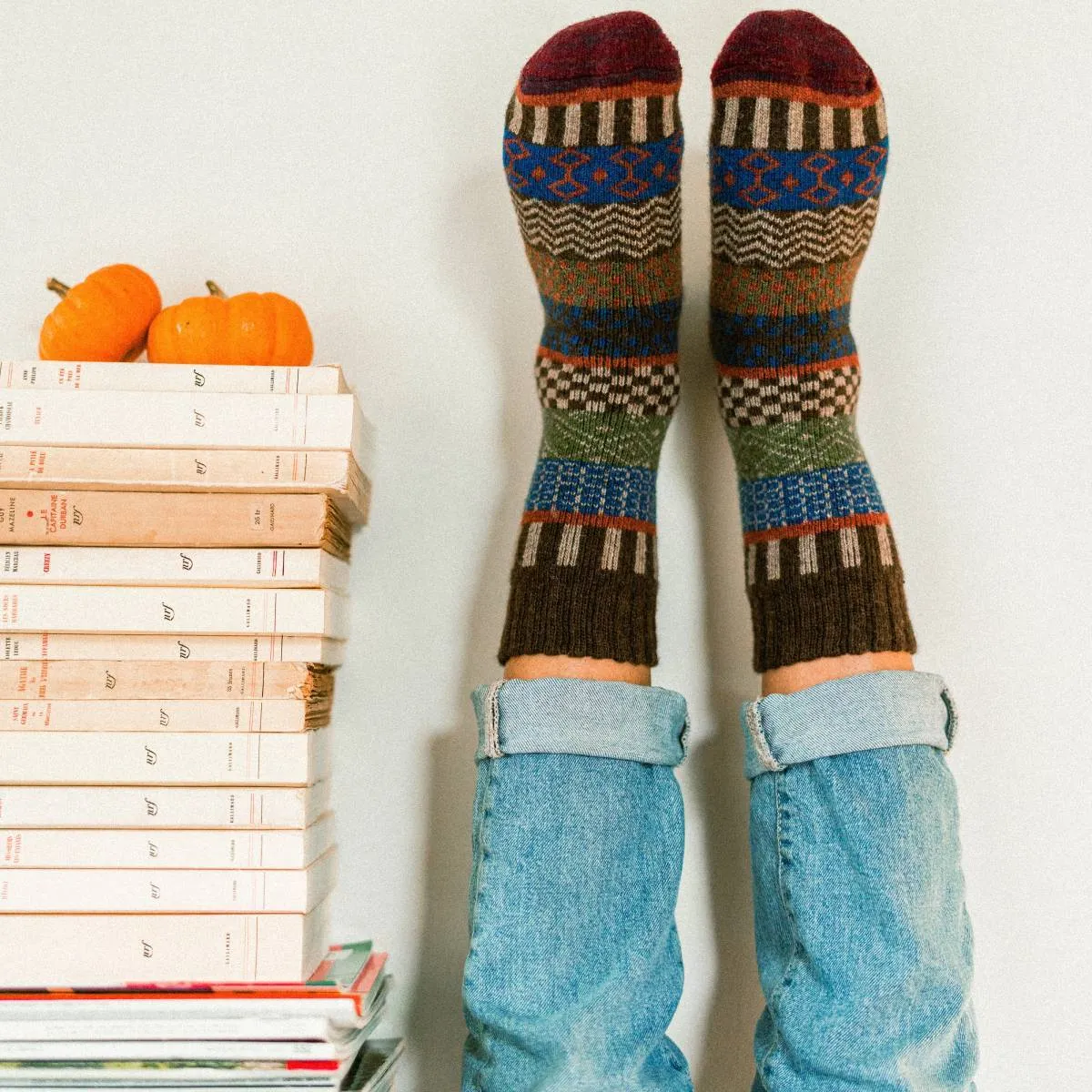 Svea Fair Isle Nordic Woollen Socks