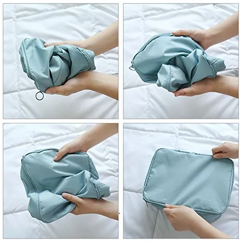 Travel Packing Organizers - Clothes Cubes Shoe Bags Laundry Pouches For Suitcase Luggage, Storage