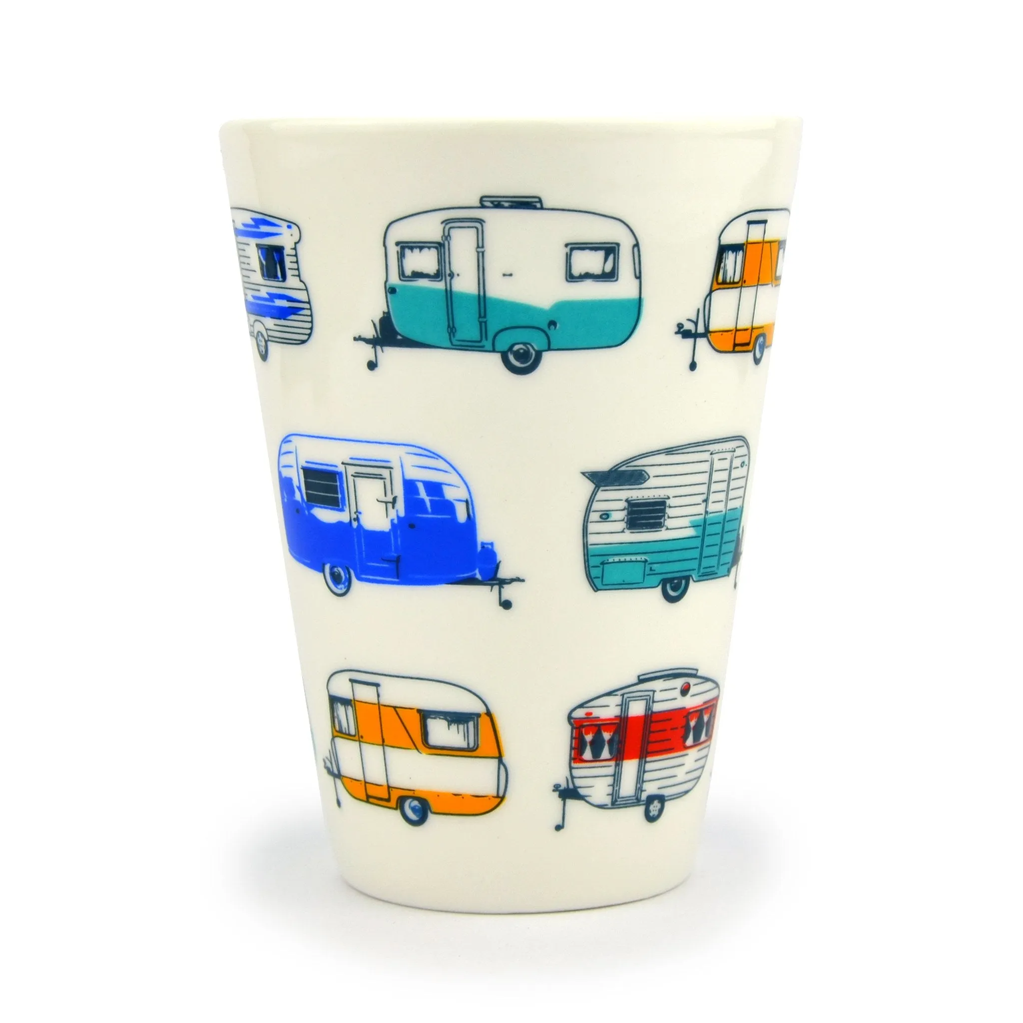 Van Go China Mug coloured caravans