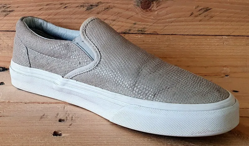 Vans Off The Wall Low Suede Trainers UK5/US7.5/EU38 TC9R Beige/White