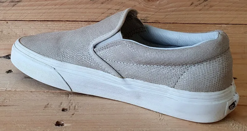 Vans Off The Wall Low Suede Trainers UK5/US7.5/EU38 TC9R Beige/White