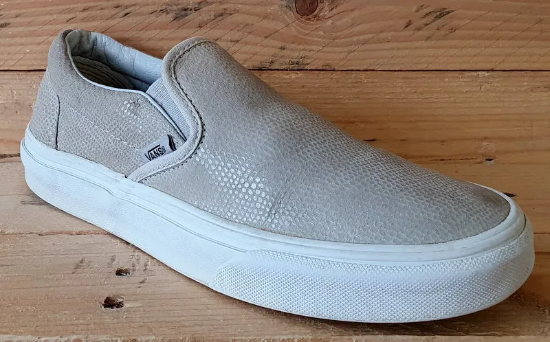 Vans Off The Wall Low Suede Trainers UK5/US7.5/EU38 TC9R Beige/White