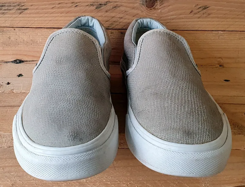 Vans Off The Wall Low Suede Trainers UK5/US7.5/EU38 TC9R Beige/White