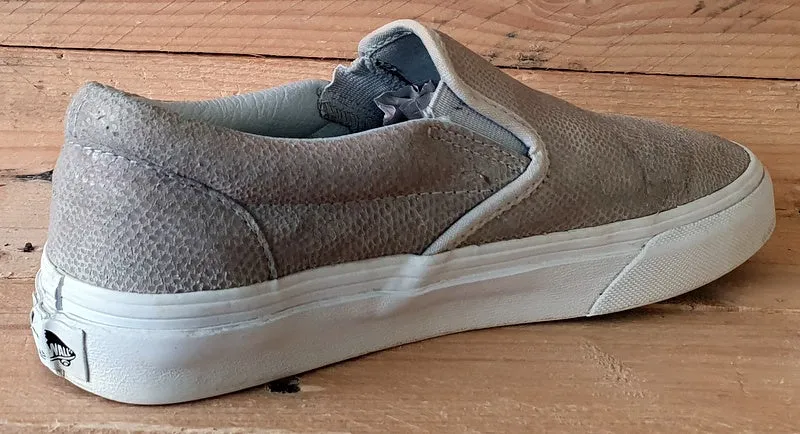Vans Off The Wall Low Suede Trainers UK5/US7.5/EU38 TC9R Beige/White