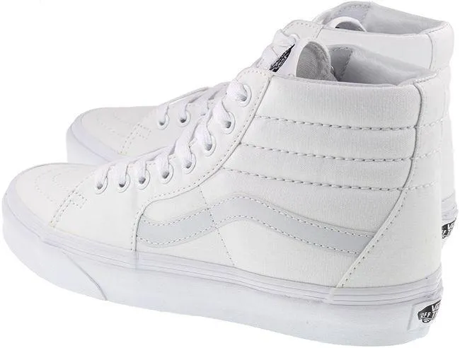 Vans Trainers Womens Sk8 Hi True White True White
