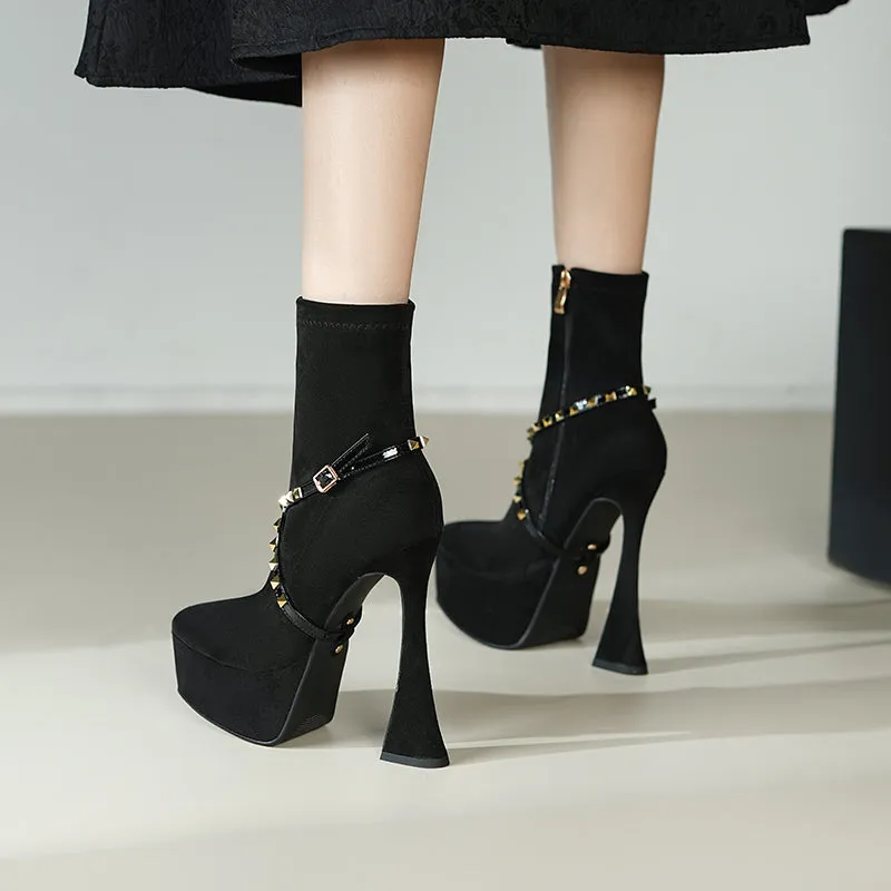 Veltique Zippered Ankle Kicks