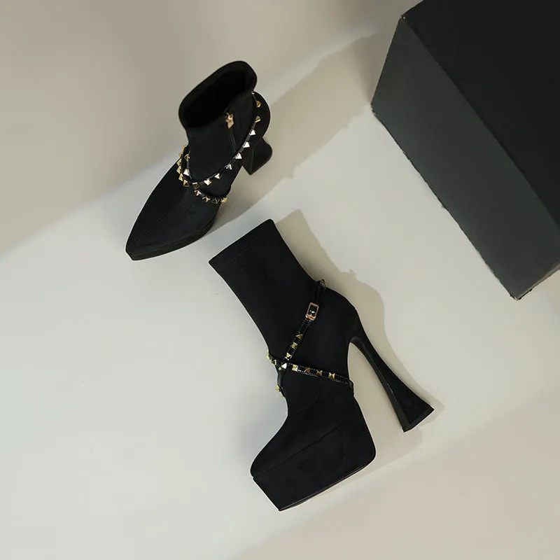 Veltique Zippered Ankle Kicks