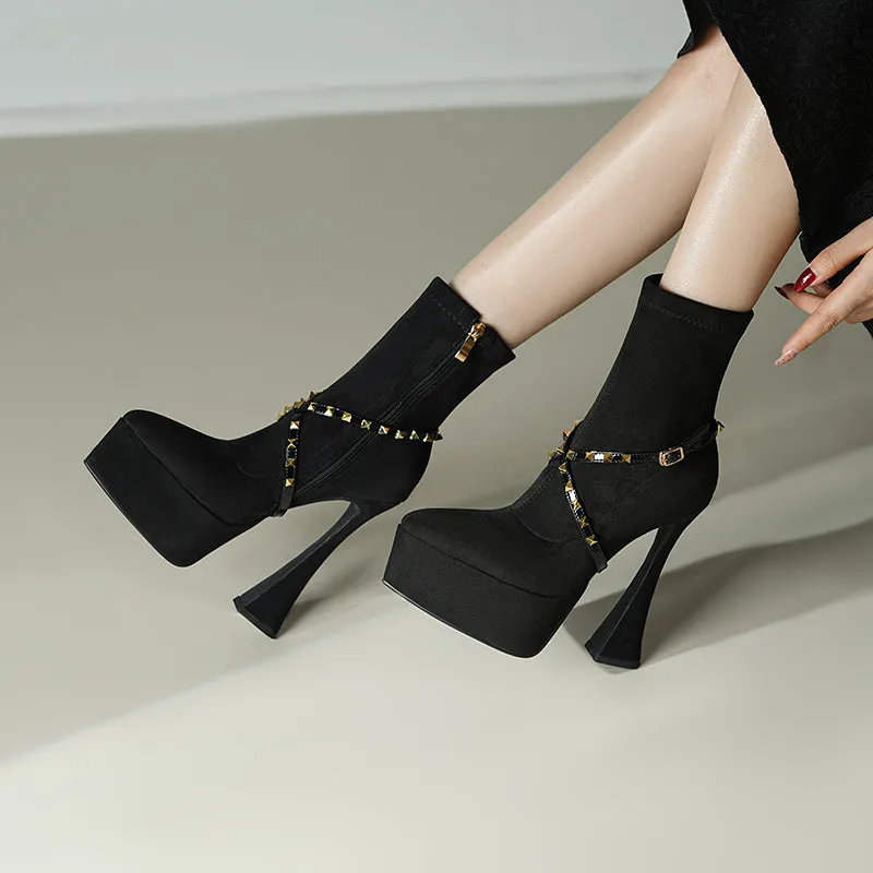 Veltique Zippered Ankle Kicks
