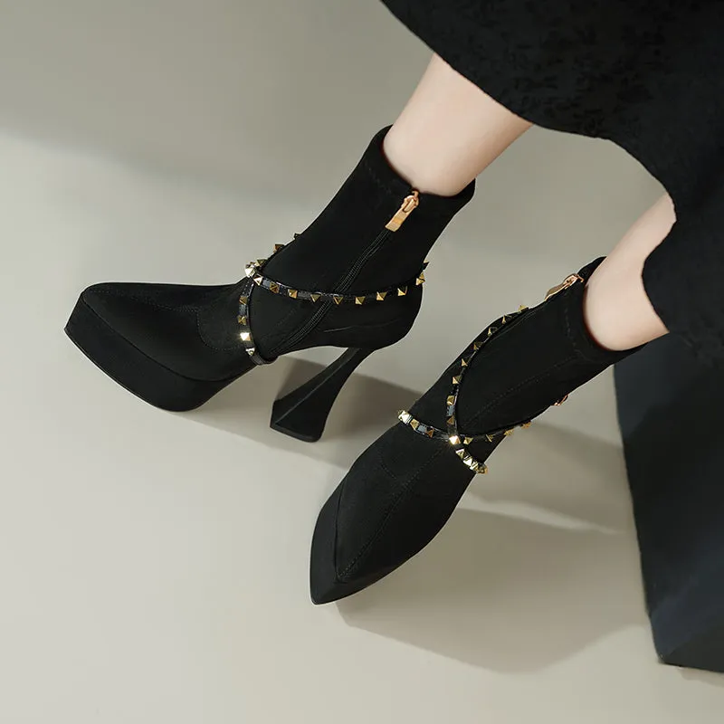 Veltique Zippered Ankle Kicks