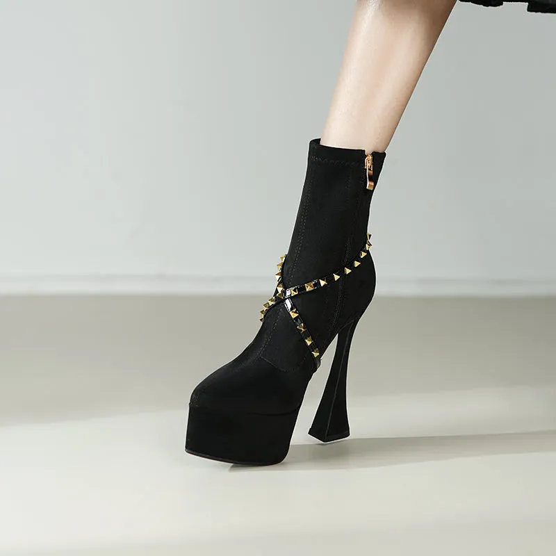 Veltique Zippered Ankle Kicks