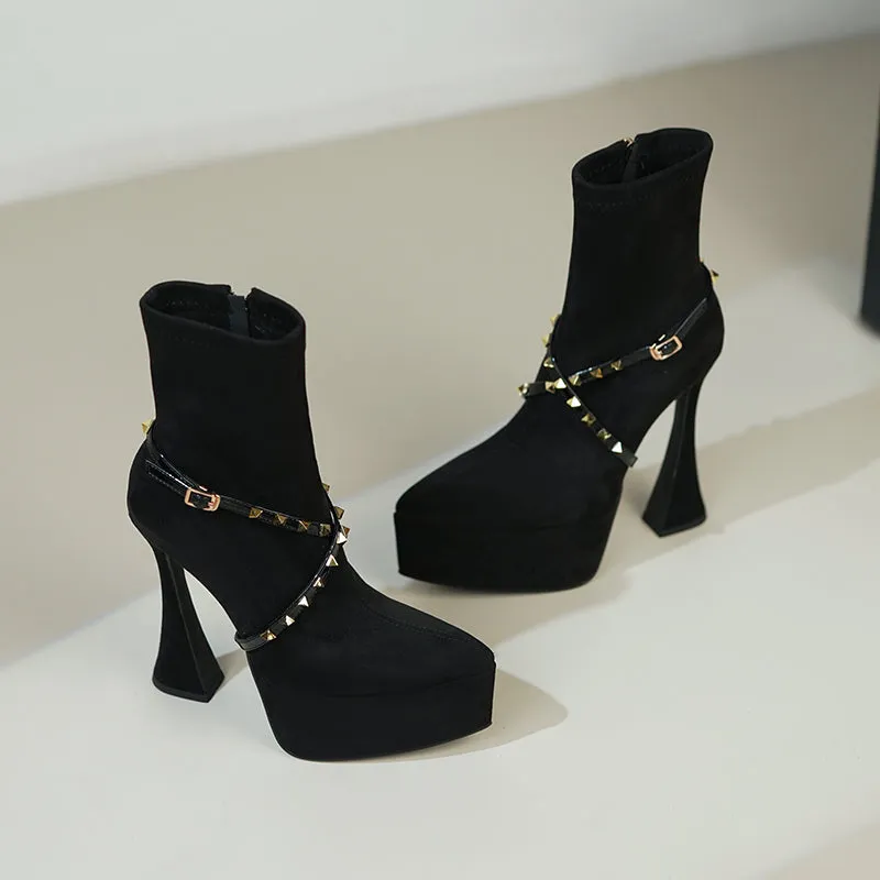 Veltique Zippered Ankle Kicks