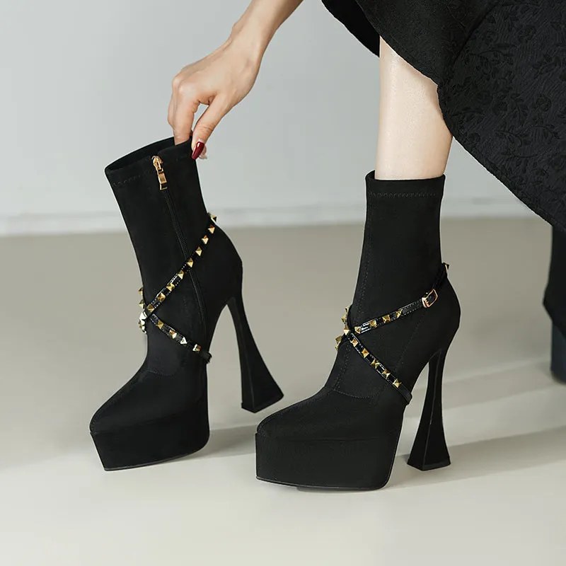 Veltique Zippered Ankle Kicks