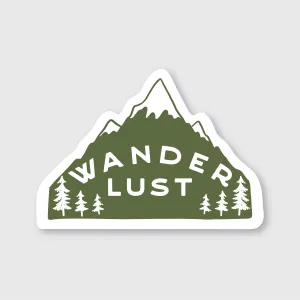 Wanderlust Sticker