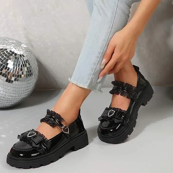 Women's Thick Sole Lolita Shoes 66967747C